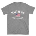thumbnail image 1 of Matthews North Carolina Patriot Men's Cotton T-Shirt, 1 of 1