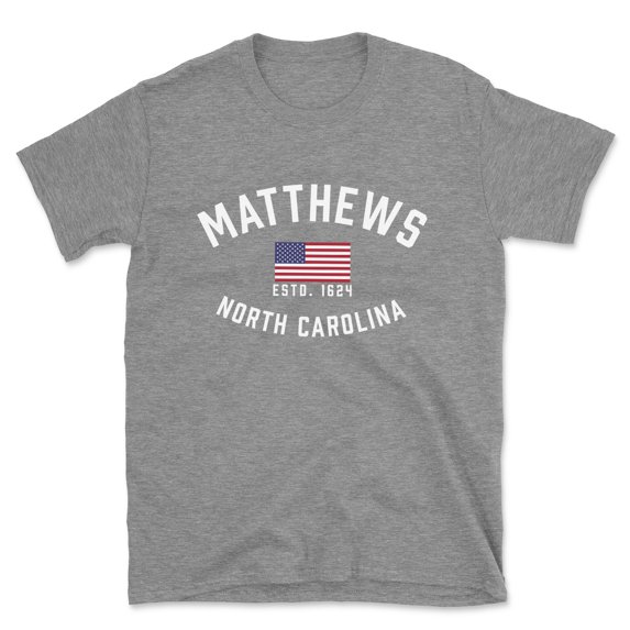 Matthews North Carolina Patriot Men's Cotton T-Shirt