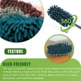 thumbnail image 3 of 4Pcs Reusable Microfiber dusters Refills Microfiber Duster for Cleaning extendable Pole Duster Washable Damp Duster Bendable Dry Dusters with Extension Handle Pole Supplies, 3 of 6