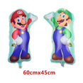 thumbnail image 3 of Globos de papel de aluminio de Super Mario Bros para niños, figuras de Anime, Mario, Luigi, dibujos animados, fiesta de cumpleaños, suministros de decoración de Halloween, gran oferta, 3 of 4
