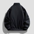 thumbnail image 4 of Mens Lightweight Jackets Full Zip Business Casual Windbreaker Fall Golf Coat Warm Winter Jacket with Pockets, 4 of 9