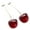Deep red_large, variant on Cute Cherry Dangle Earrings Long Earrings Multifuntional Ear Jewelry Fashion Fruit Jewelry Unique Earrings for Daily