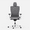 Dover Gray, variant on Autonomous ErgoChair Ultra 2 Ergonomic Office Chair High Back Dover Gray - With Headrest