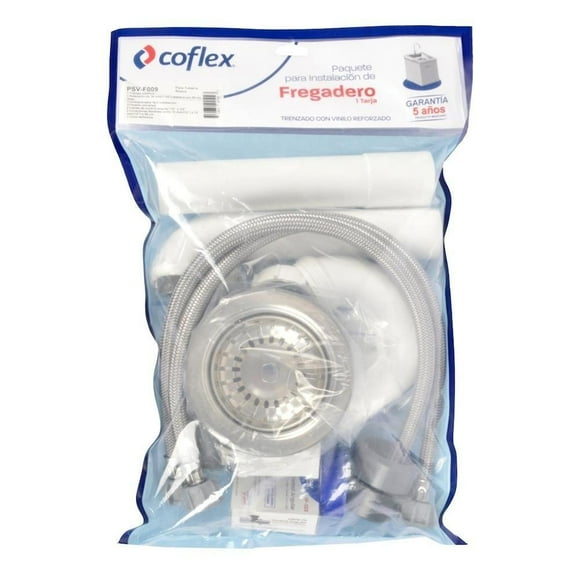 Instalación Para Fregadero Coflex Blanco 1 Tarja