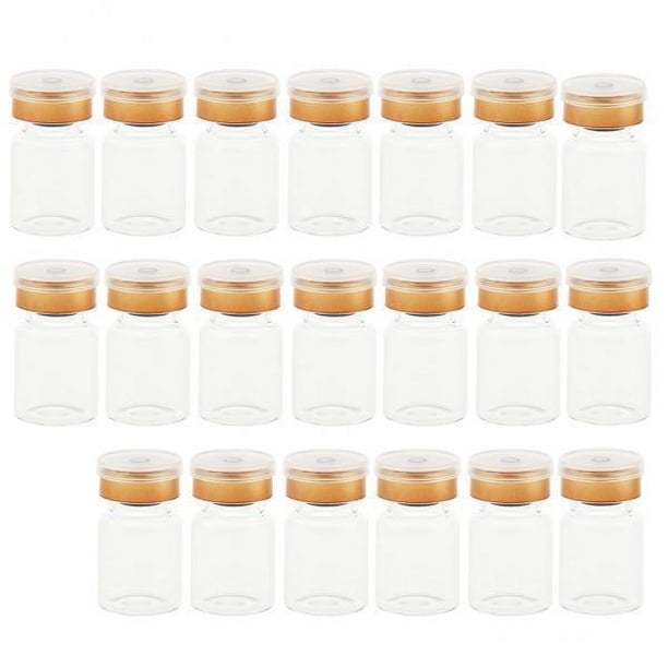 Mini Frascos De Vidrio Con Tapon De Corcho, Bote... – Grandado