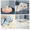 thumbnail image 3 of Soft Plush Round Pet Bed Cat Soft Bed Cat Bed for Cats Small Dogs, 3 of 7