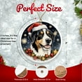 thumbnail image 2 of Greater Swiss Mountain Dog Ornament - Pet Ornament for Christmas Tree - 3" Round Ceramic - Printed in USA - Puppy New Dog - Dog Mom - Dog Dad - Pet Owner - Xmas Decoration DOG0122, 2 of 5