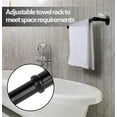 thumbnail image 5 of NEX Black Wall-Mounted Toilet Paper Roll Holder(7 Pieces), 5 of 6