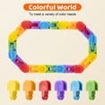thumbnail image 4 of Fidgets Party Favors Aubrogo Rainbow Wacky Track, 30 unidades, 4 of 7