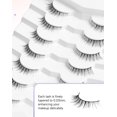 thumbnail image 4 of Pestañas postizas, luz de aspecto natural y agradable 09, 4 of 7