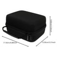 thumbnail image 4 of MasteelfCA 1Pc Useful Essential Oil Carrying Case Essential Oil Bottles Organizer (Black), 4 of 7