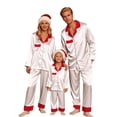 thumbnail image 5 of Leey-World Family Christmas Pajamas Matching Sets Xmas Pajamas Pjs Holiday Nightwear Jammies Cute Soft Sleepwear With Pockets, 5 of 9