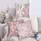 thumbnail image 3 of Throw Pillow Covers,Decorative Boho Throw Pillow Covers Rose Gold Throw Pillow Covers Set of 4 Velvet Square Cushion Covers Pillow Case for Room Sofa, 3 of 4