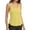 A1-Yellow1735, variant on XIAONU Solid Print Tank Top for Women Sleeveless Scoop Neck Athletic Tops