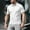 White(2025), variant on Yiliang Mens Vintage Wrinkle Free Polo Shirt Stretch Comfortable Summer Top business Ready Tee