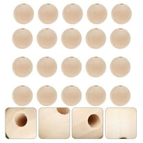 Soimiss Natural Unfinished Wood Craft Supplies 50Pack for Home Decoration Projects