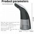 thumbnail image 4 of Automatic Soap Dispenser, 400 ml Touchless Countertop Liquid Soap Dispensers with Smart Infrared Sensor, Hand Soap Distributor for Kitchen, Bath, Offi, 4 of 5