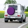 thumbnail image 7 of Kll Purple Tire Cover,Universal Wheel Tire Cover For Trailer, Rv, Suv, Truck,Camper And Many Vehicle,(15 Inch), 7 of 7