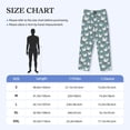 thumbnail image 4 of Naloa Farm Birds Pajama Pants Men, PJ Bottoms, Sleep & Lounge Pants-Medium, 4 of 6