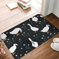 thumbnail image 5 of Fotbe Extra Durable Door Mat - Dirt Trapping Outdoor Welcome Mats - Non-Slip Outdoor Door Mats - Low Profile Front Door Mat - Indoor (16" x 24", Fashionable Goose ), 5 of 9