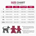 thumbnail image 7 of Winter Pet Dog Coat Fur Collar Warm Big Dog Snow Down Waterproof Jacket Cold Weather Clothes for Large Dogs Labrador Retriever (Wine red,M), 7 of 7