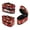 Christmas Avocado, variant on HELLHERO Dustproof Travel Home Iron Storage Case Colored Lights Snowflake Patterns Garment Steamer Box Travel Steamer Holder for Full-Size Irons, Bag Only