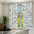 thumbnail image 2 of Aofoto Light Blocking Grommet Window Curtain for Living Room/Bedroom,2 Panel ,42" W X 63" L, 2 of 5