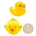 thumbnail image 5 of Kuymtek 10 Unids/set Mini PVC Amarillo Pato Souding Duckie Bebé Baño Juguete, 5 of 5
