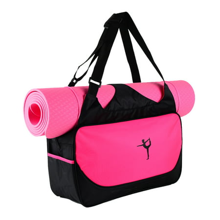Yoga Mat Bag Fitness Gym Bags Sports Oxford Cloth Training Shoulder Sport For Women Men Traveling (Best Yoga Mat Backpack)