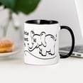 thumbnail image 4 of CafePress - My White Elephant Gift Signature Mug Mugs - 11 oz Ceramic Mug - Novelty Coffee Tea Cup, 4 of 6