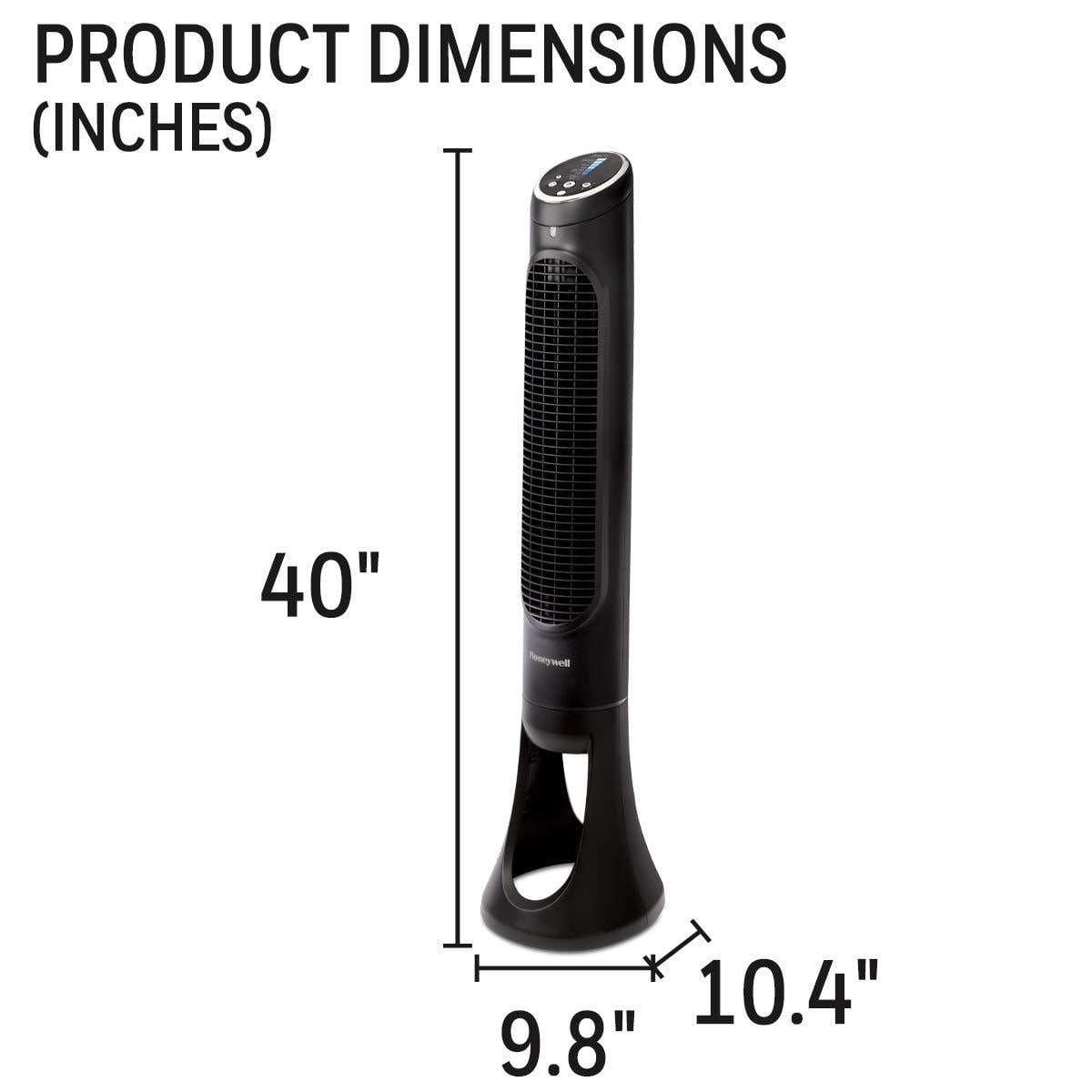 Honeywell QuietSet Tower Fan 8 Speed 