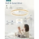 thumbnail image 5 of Ventilador de techo LEDIARY de 20 pulgadas con luz de perfil bajo, 6 velocidades, 5 of 9