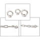 thumbnail image 4 of Anillos de elevación de acero inoxidable M6 con roscas macho, pernos de ojo y tornillos de hombro - Grado 304, paquete de 10, 4 of 5