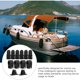thumbnail image 3 of unbranded 1Jgo Kit De Accesorios De Nylon Negro Para Hardware Bimini Tapas Ojo Final Para Embarcaciones, 3 of 6