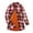 B, variant on Skpblutn Women'S Button Down Shirts Winter Fall Casual Comfortable Tops Plaid Lined Jacket Up Fuzzy Checkered Flannel Round Neckline Long Sleeve Plus Size Blouse G 3Xl