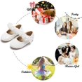 thumbnail image 5 of Toddler Little Girl Dress Shoes - Girl Mary Jane Flats Party School Wedding, 5 of 6