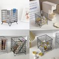 thumbnail image 3 of 2 Pack Coffee Pod Holder, Square Wire K Cup Holder Espresso Pod Organizer, Metal Coffee Pod Storage Basket, 3 of 4