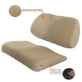 thumbnail image 3 of Classic Accessories Fairway Diamond Air Mesh Golf Cart Seat Cover, Light Khaki, 3 of 5
