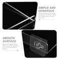 thumbnail image 3 of WASHWEPE Bathroom Storage Rack Acrylic Floating Shelf Transparent 1 Set 7.9x5.9x0.8in, 3 of 8
