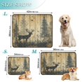 thumbnail image 3 of Qxltty Forest Deer Shadow Cat litter Pads Pet Set of 3 Diaper Mats Center Anti-leakage Layer Absorbent Soft and Comfortable, 3 of 7