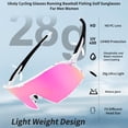 thumbnail image 2 of Gafas de Sol Ukoly para Béisbol/Correr/Ciclismo UV400 TR90 650 mL, 2 of 8