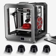 thumbnail image 4 of LULULION 8pcs Anti Vibration Pad Black Rubber Anti Vibration Mat for 3D Printing, 4 of 8