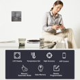 thumbnail image 4 of EIGTHTAIL WiFi Smart Thermostat for Home Office School Hotel LCD Display  Remote Control  Programmable, 4 of 7