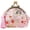 Pink, variant on Embroider  Purse  Wallets Canvas Change Pouch Floral Trinkets Small  Lock Clasp Handbag  Bag Tassels Women