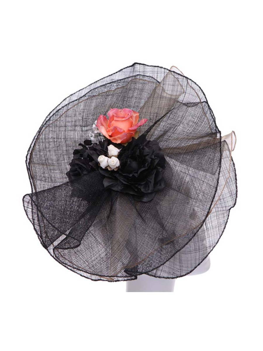 Womens Fashion Veiled Fascinator w 