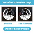 thumbnail image 4 of 2 juegos de pegatinas estáticas navideñas para ventanas, pegatinas para puertas de vidrio, bola colgante de copo de nieve blanco, pegatinas de alce para árboles de Navidad, 4 of 6