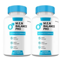 MEN Balance Pro Supplemement, High Potency Pills, All Natural Formula, M.E.N. Balance Pro Capsules, 2 Month Supply (2 Pack)