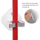 thumbnail image 4 of Soporte Para Trapeador, Estante Para Trapeador, Plástico Multifuncional + Silicona Para Mármol De Pared De Metal ANGGREK AGX2964, 4 of 8