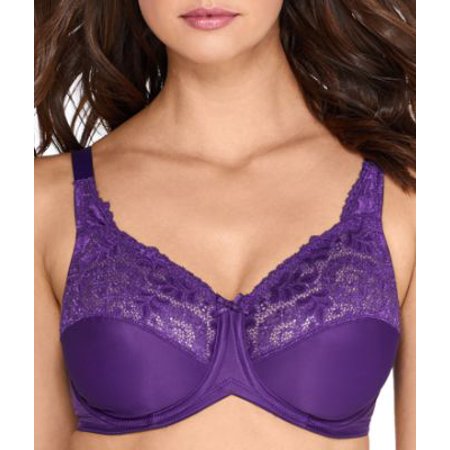 Lilyette Lilyette Womens Comfort Lace Minimizer Bra Style 428