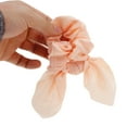 thumbnail image 5 of Unique Bargains 1 Pc Solid Rabbit Ears Scrunchies Apricot Pink, 5 of 5